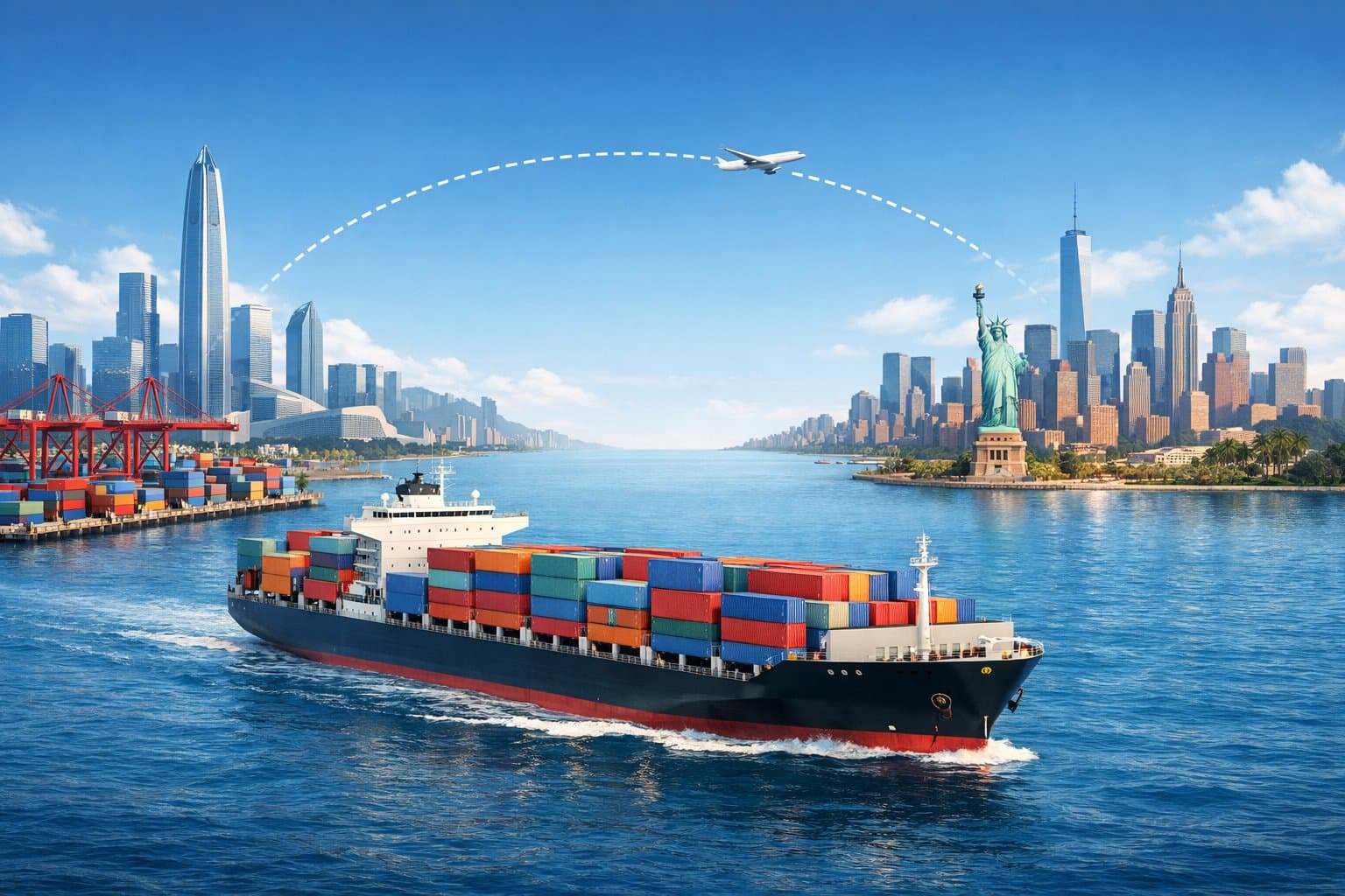 Freight Forwarder Shenzhen to USA: Methods, Costs, and Customs