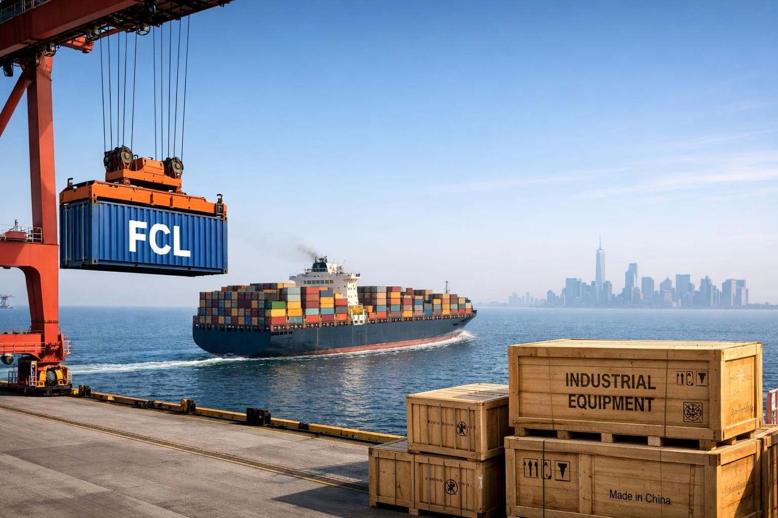 China to USA Ocean Freight Case Study – 1×20FT Container from Shenzhen