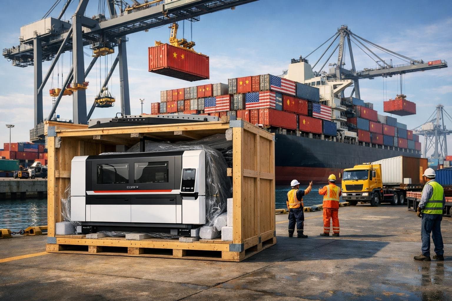 Laser Cutting Machine Shipping China to USA: Complete Guide