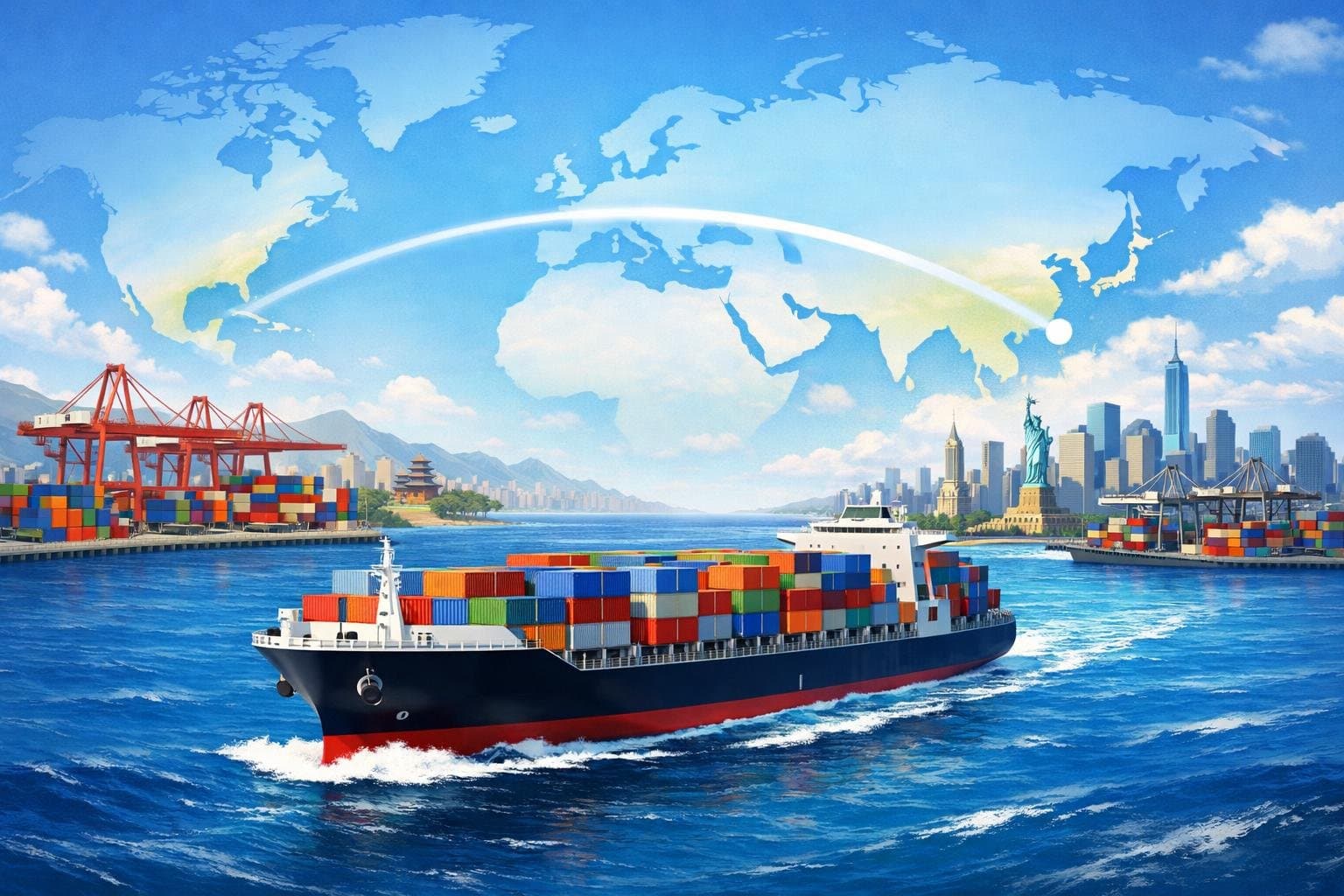 Tianjin to New York Shipping: Complete Guide to Methods, Rates, and Logistics