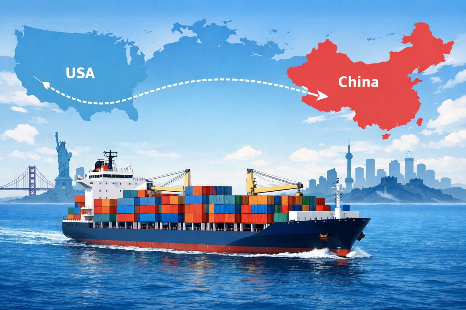 Ocean Freight China to USA: Complete Shipping Guide & Costs