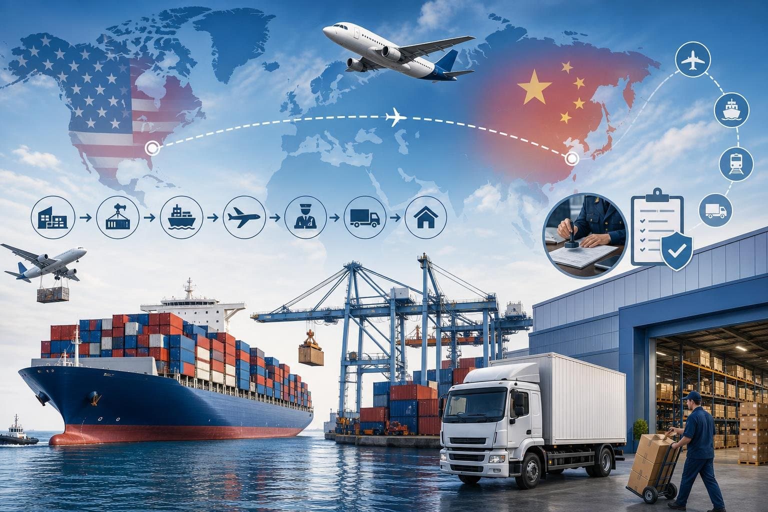 Door-to-Door Shipping China to USA Case Study: Real-World Insights and Lessons