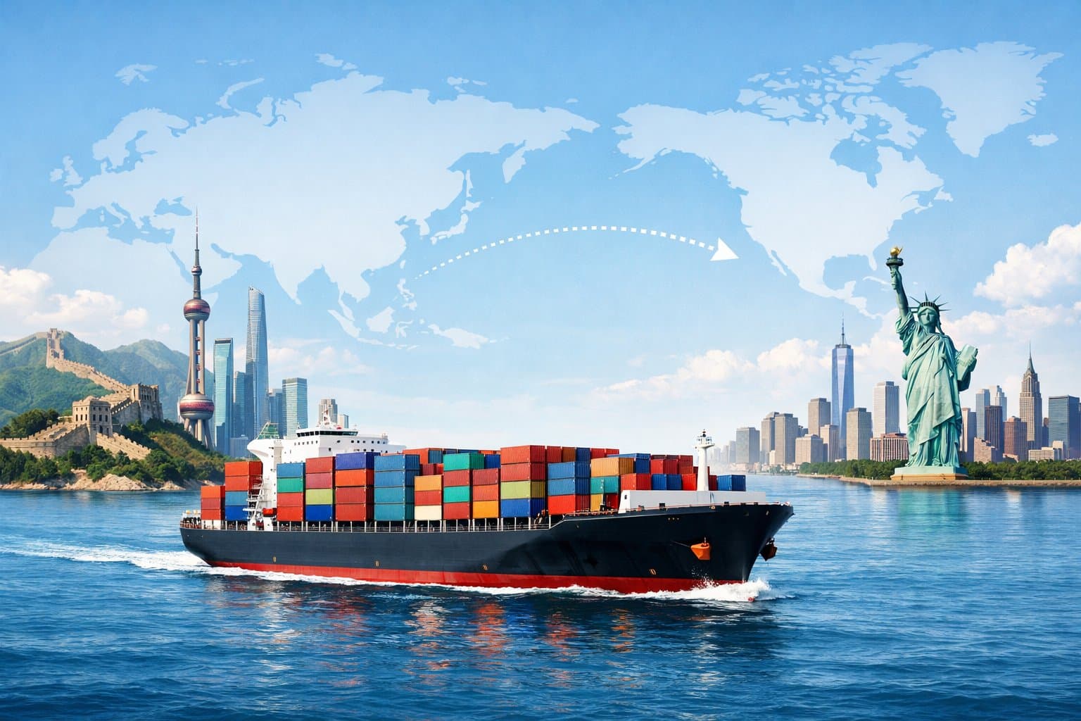 Shipping Freight from China to US: Methods, Costs & Essential Guide