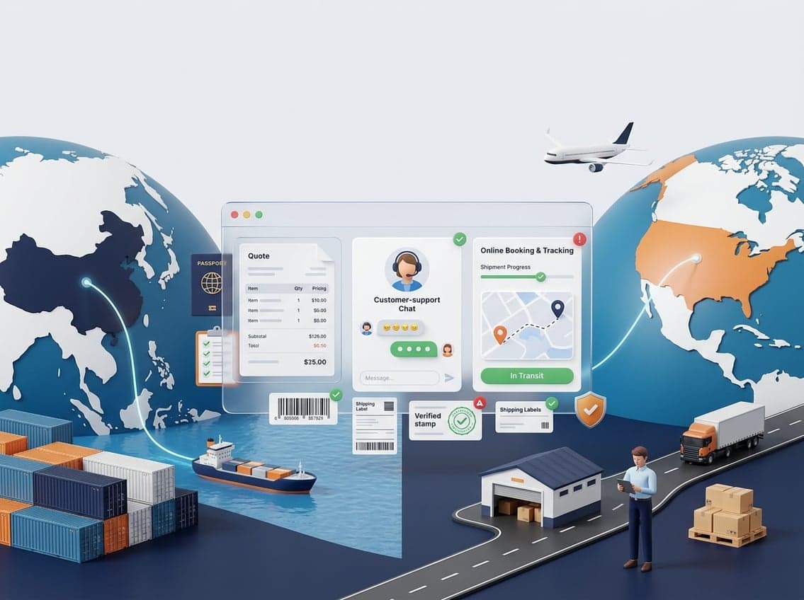 China to USA Freight Forwarders: Easy-to-Work-With Signs