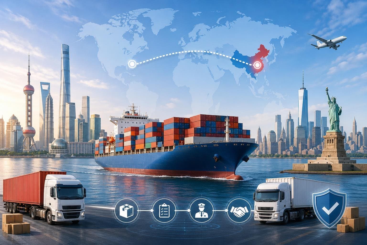 DDP Shipping Rates China to USA: Cost Breakdown & Import Guide