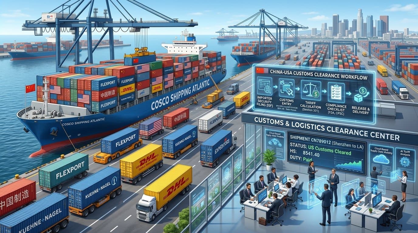 Freight Forwarders from China to USA: Top 10 Specialists for Complex Customs Clearance