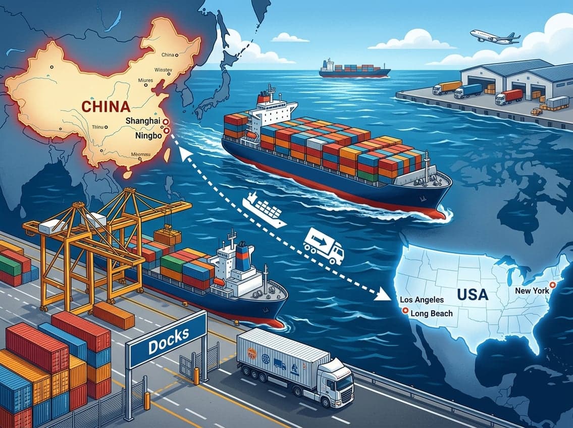 Door-to-Door Shipping Quotes China to USA: Complete Guide & Cost Factors